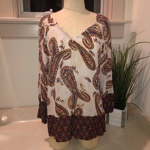 Paisley Lucky Tunic Top